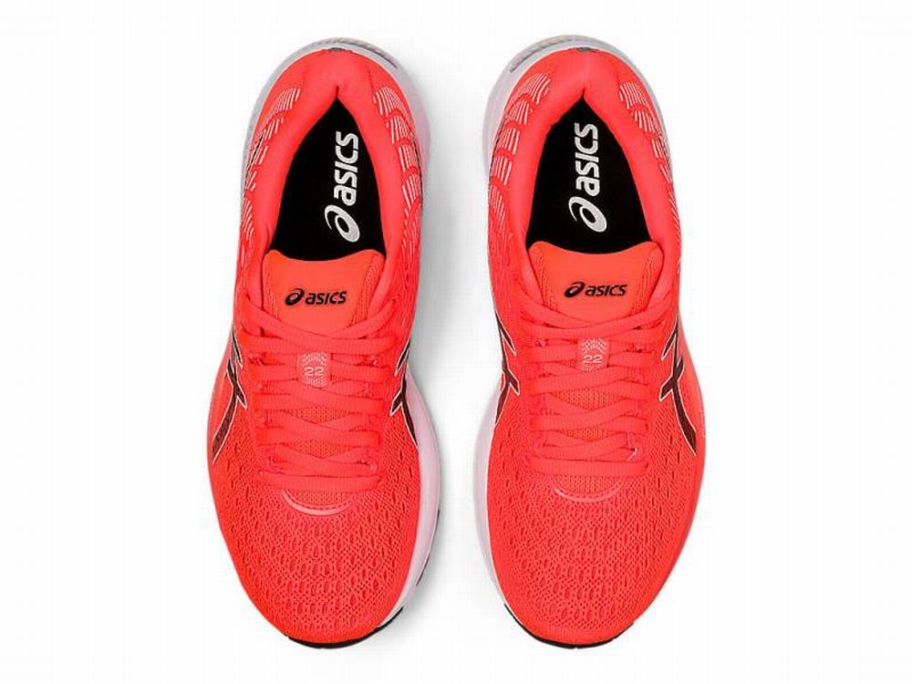 Asics GEL-CUMULUS 22 Futócipő Női Narancssárga Fekete Piros | 032465-ZGC