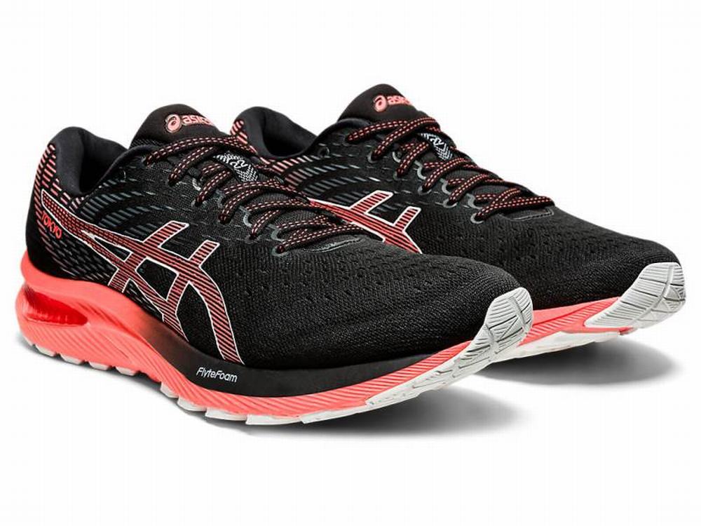 Asics GEL-CUMULUS 22 TOKYO Futócipő Férfi Fekete Narancssárga | 697043-VJS