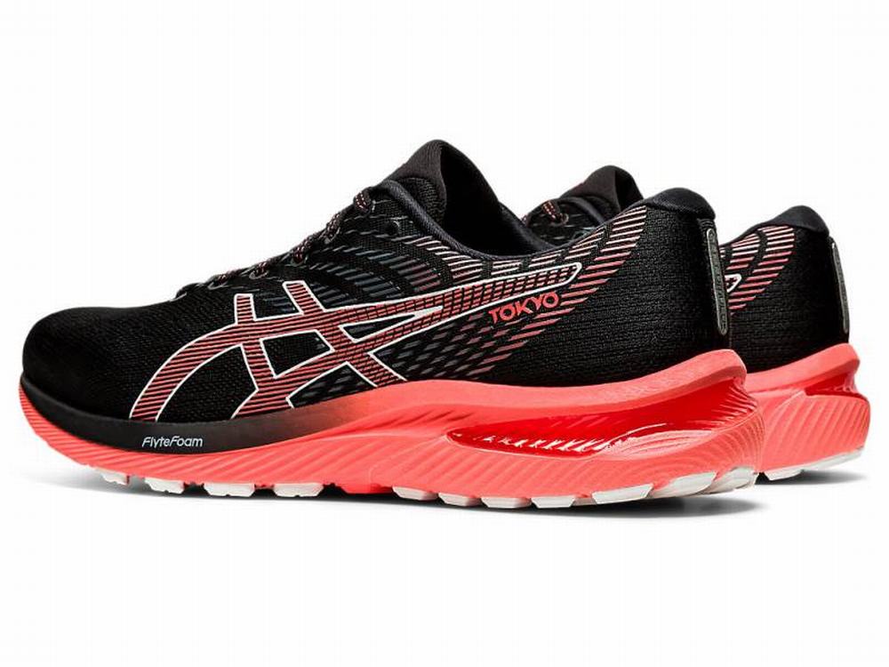 Asics GEL-CUMULUS 22 TOKYO Futócipő Férfi Fekete Narancssárga | 697043-VJS