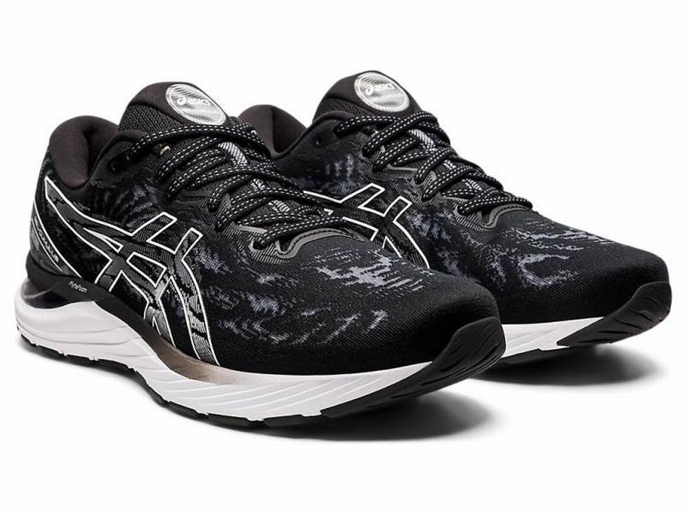 Asics GEL-CUMULUS 23 (D) Futócipő Női Fekete Fehér | 018264-BFR