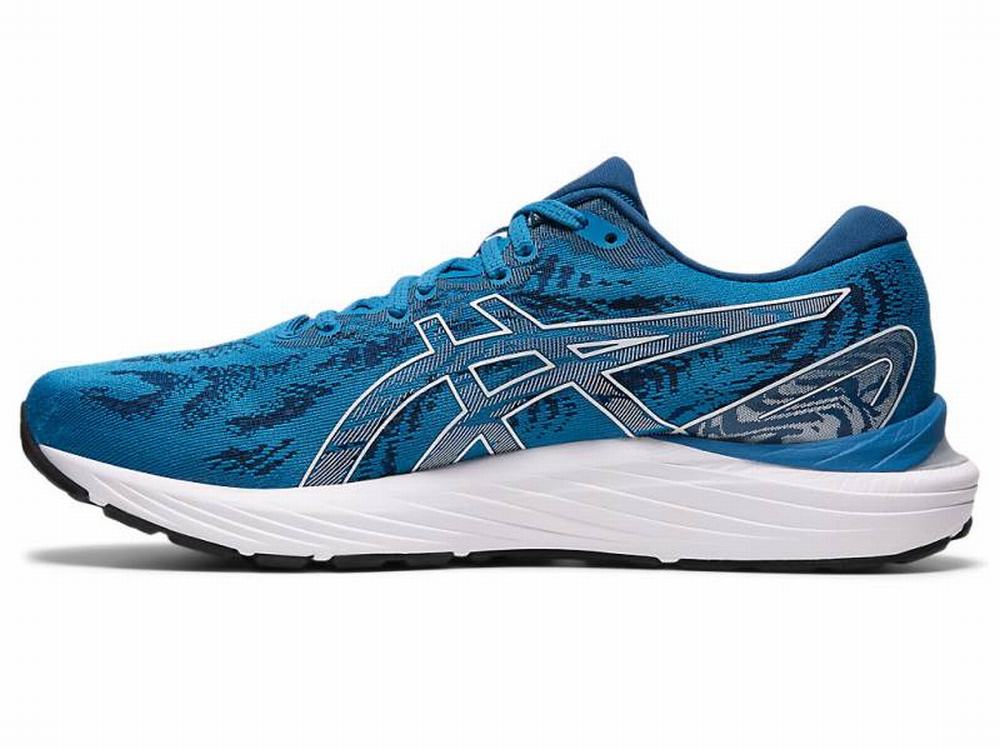 Asics GEL-CUMULUS 23 Futócipő Férfi Fehér Kék | 642318-UHS