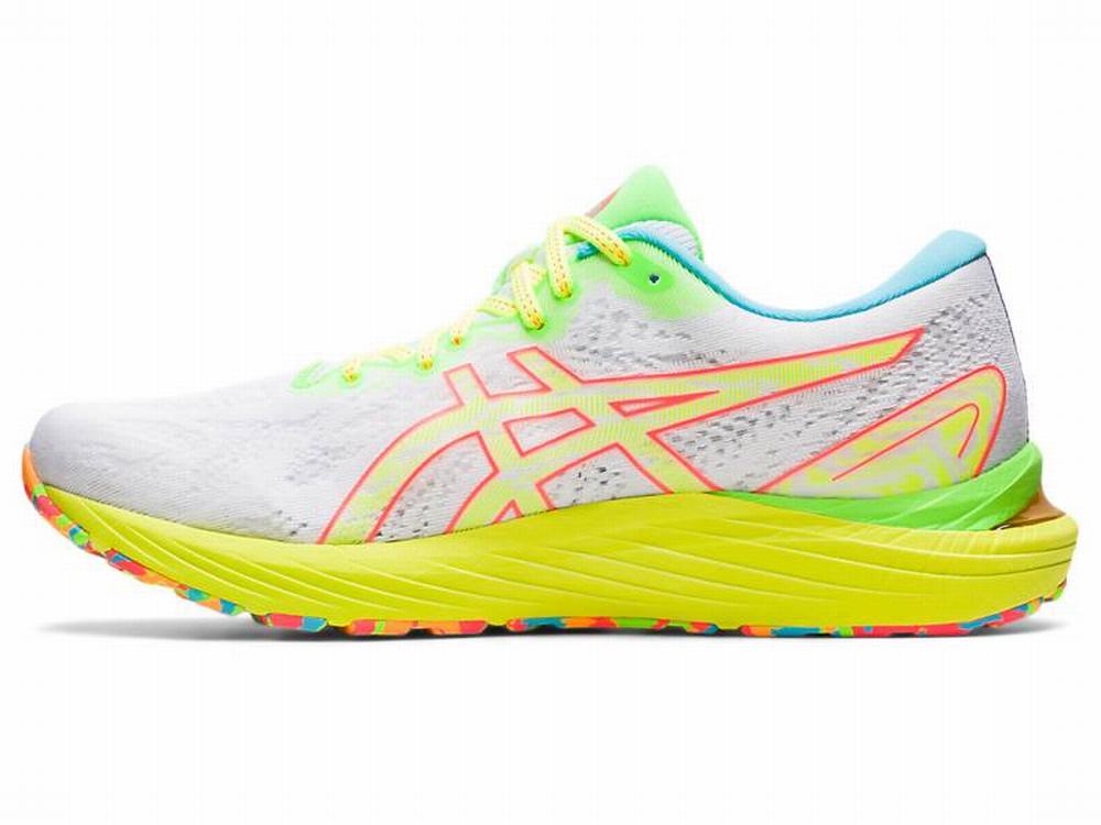 Asics GEL-CUMULUS 23 Futócipő Férfi Fehér Sárga | 791630-DCR