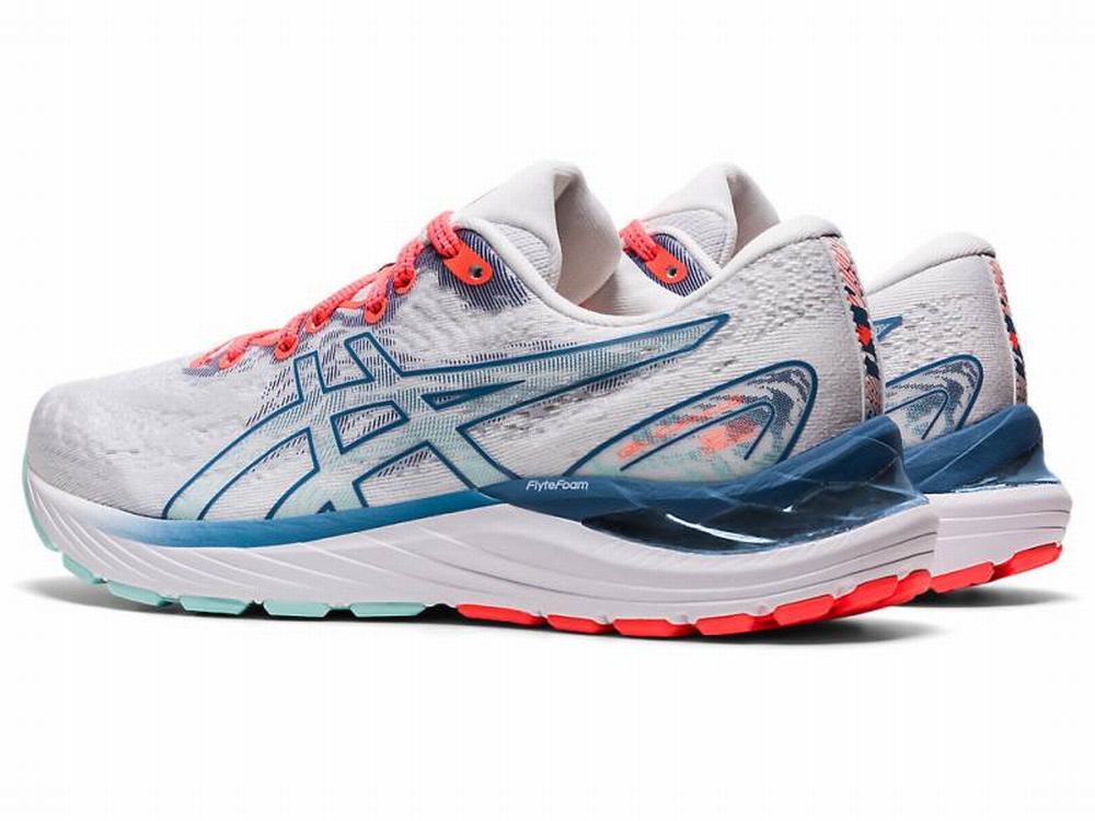 Asics GEL-CUMULUS 23 Futócipő Női Fehér Szürke | 908124-WMC