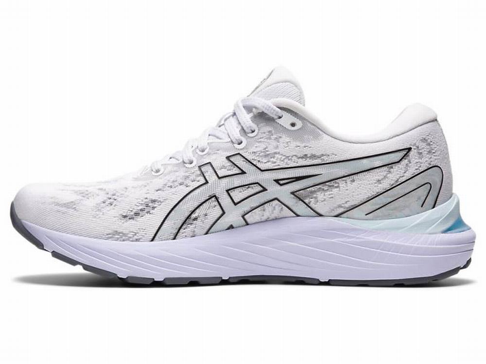 Asics GEL-CUMULUS 23 Futócipő Női Fekete Fehér | 162098-DLZ