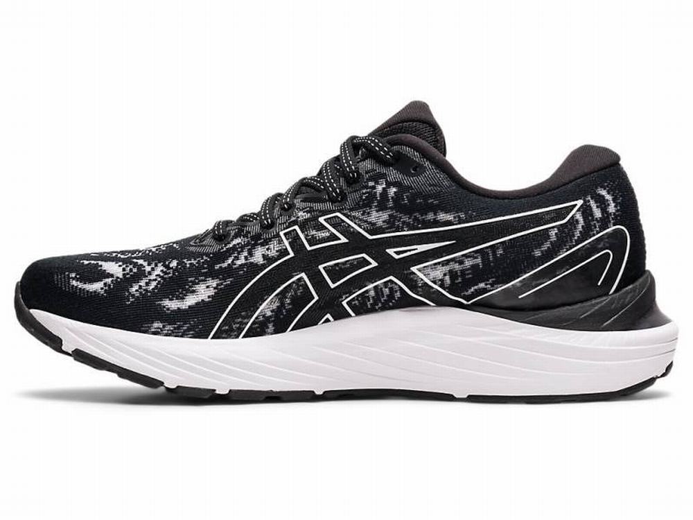 Asics GEL-CUMULUS 23 Futócipő Női Fekete Fehér | 521048-UVN