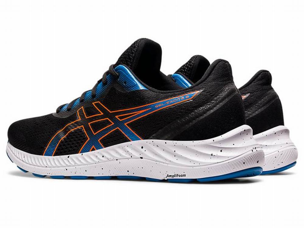 Asics GEL-EXCITE 8 Futócipő Férfi Fekete Arany Narancssárga | 463802-IBQ