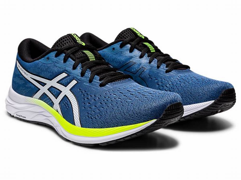 Asics GEL-Excite 7 Futócipő Férfi Fekete Sötétszürke | 724539-MLA