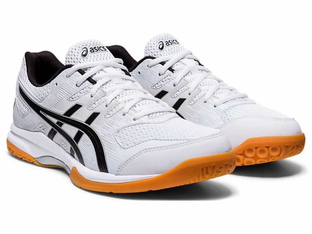 Asics GEL-FURTHERUP Röplabda Cipő Férfi Fekete Fehér | 934680-TXO