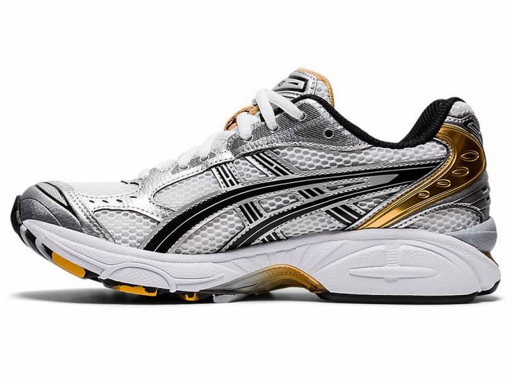 Asics GEL-KAYANO 14 Utcai Cipő Férfi Fehér Arany | 394865-PIH