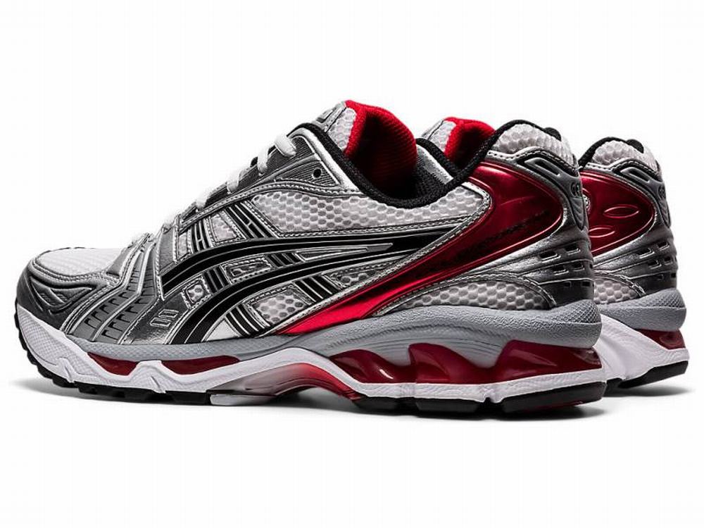 Asics GEL-KAYANO 14 Utcai Cipő Férfi Fehér Piros | 903124-FKH