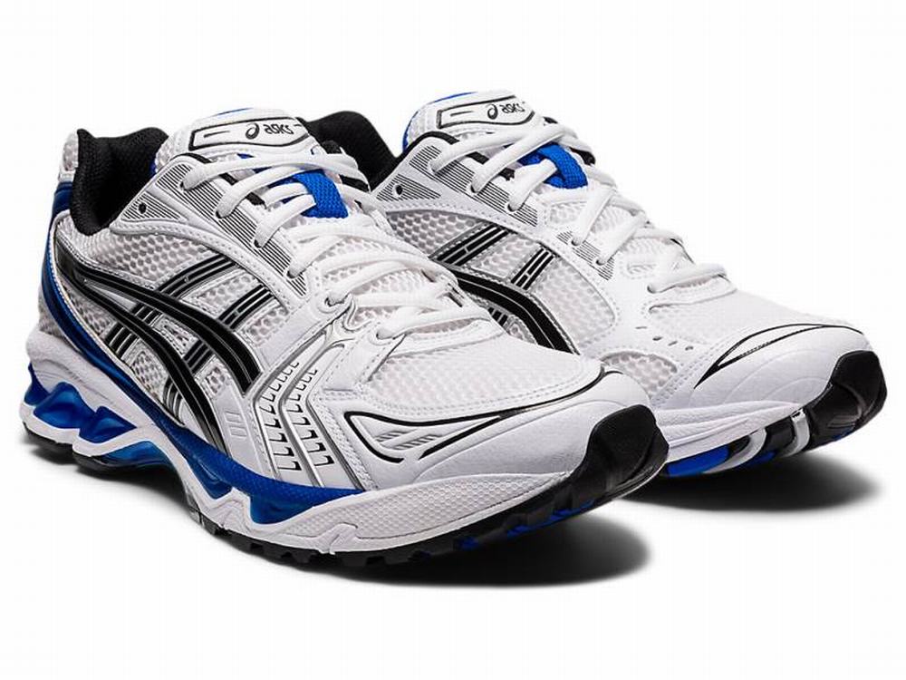 Asics GEL-KAYANO 14 Utcai Cipő Férfi Fehér Kék | 981506-EYJ