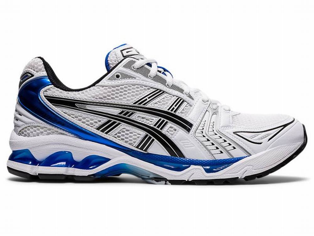 Asics GEL-KAYANO 14 Utcai Cipő Férfi Fehér Kék | 981506-EYJ