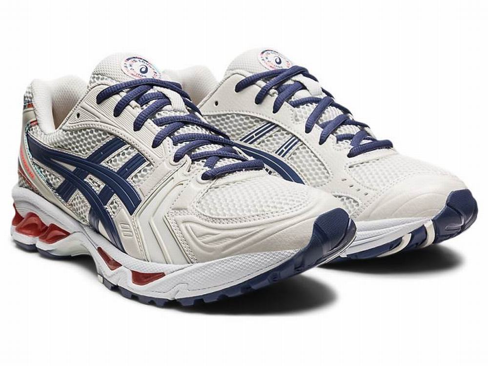 Asics GEL-KAYANO 14 Utcai Cipő Férfi Szürke Kék | 924038-GTQ