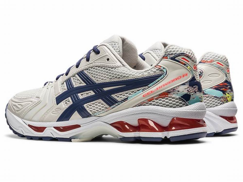 Asics GEL-KAYANO 14 Utcai Cipő Férfi Szürke Kék | 924038-GTQ