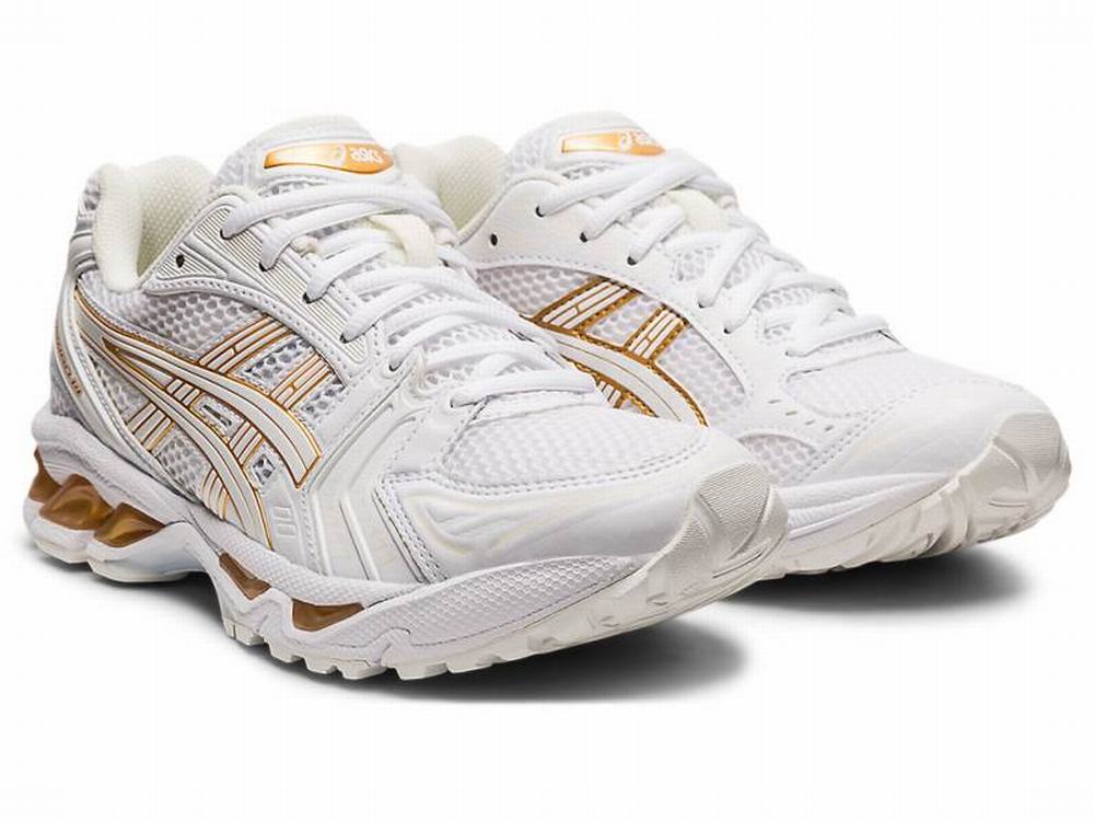 Asics GEL-KAYANO 14 Utcai Cipő Női Fehér | 163578-KZO