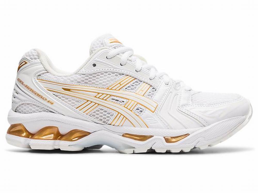 Asics GEL-KAYANO 14 Utcai Cipő Női Fehér | 163578-KZO