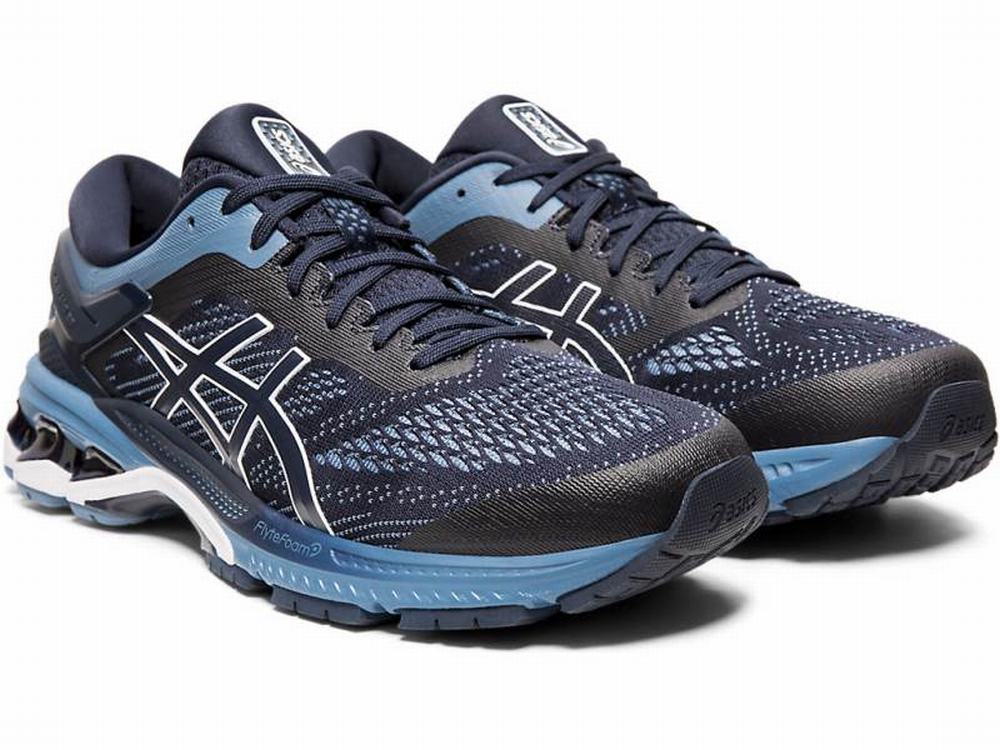 Asics GEL-KAYANO 26 (4E) Futócipő Férfi Szürke | 910275-ZPA