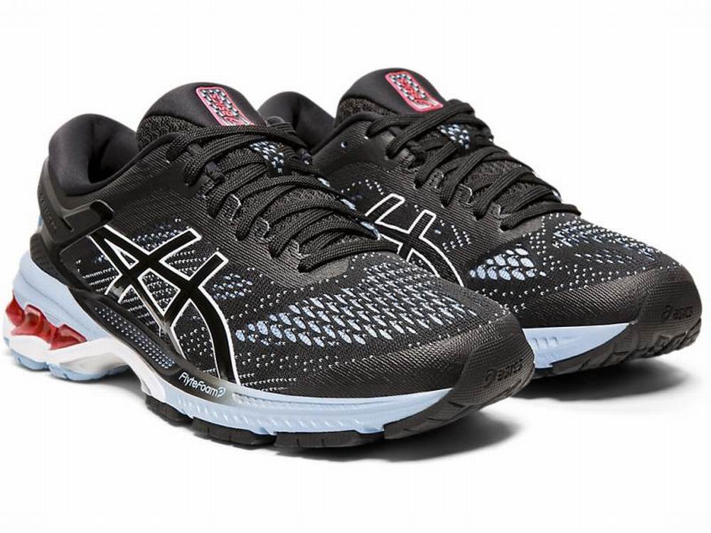 Asics GEL-KAYANO 26 Futócipő Női Fekete Kék | 073285-NHO