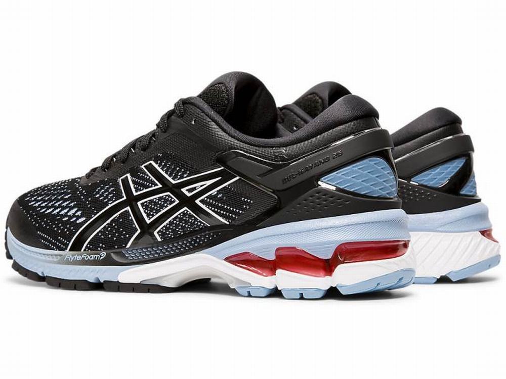 Asics GEL-KAYANO 26 Futócipő Női Fekete Kék | 073285-NHO