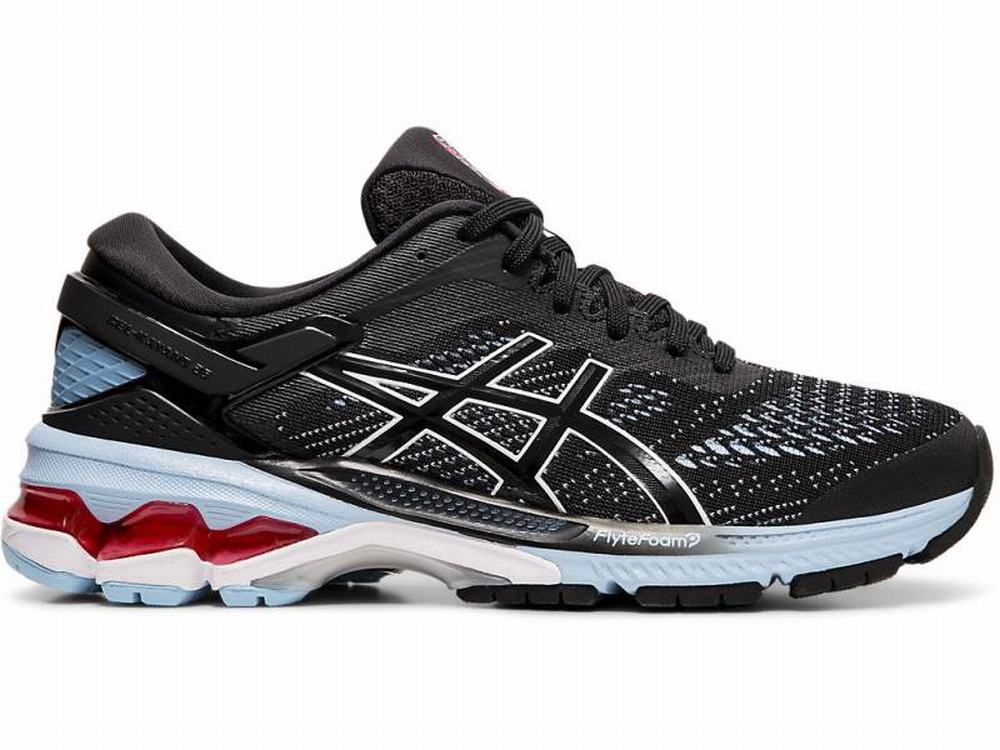 Asics GEL-KAYANO 26 Futócipő Női Fekete Kék | 073285-NHO