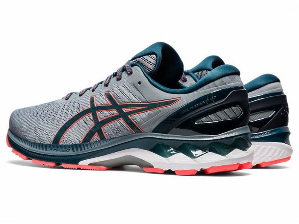 Asics GEL-KAYANO 27 (2E) Futócipő Férfi Szürke | 247905-QHT