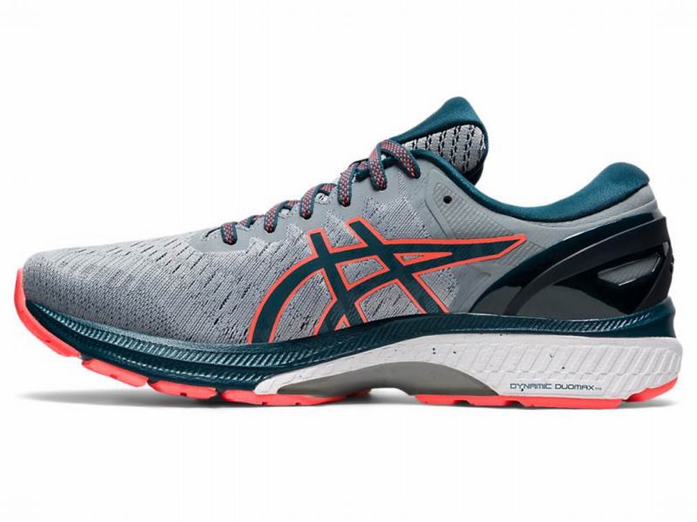 Asics GEL-KAYANO 27 (2E) Futócipő Férfi Szürke | 247905-QHT