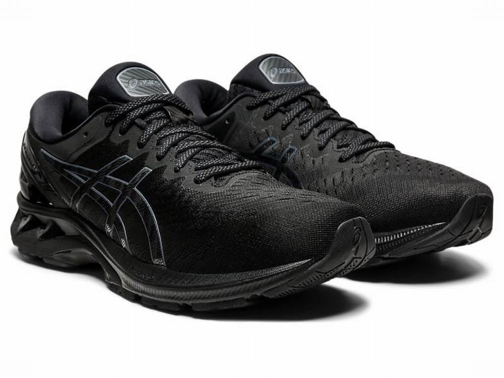 Asics GEL-KAYANO 27 (4E) Futócipő Férfi Fekete | 340786-KNY