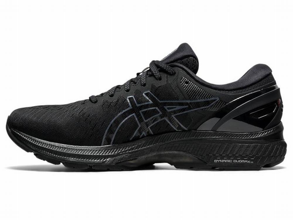 Asics GEL-KAYANO 27 (4E) Futócipő Férfi Fekete | 340786-KNY