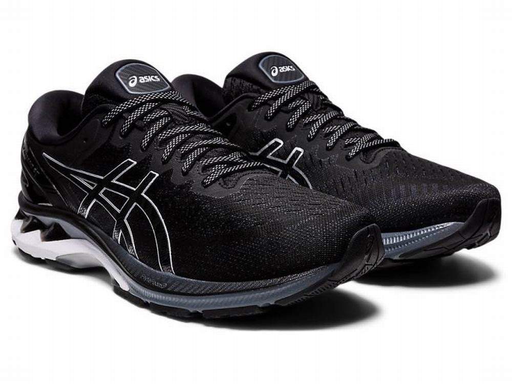 Asics GEL-KAYANO 27 (4E) Futócipő Férfi Fekete Titán | 832940-KNG