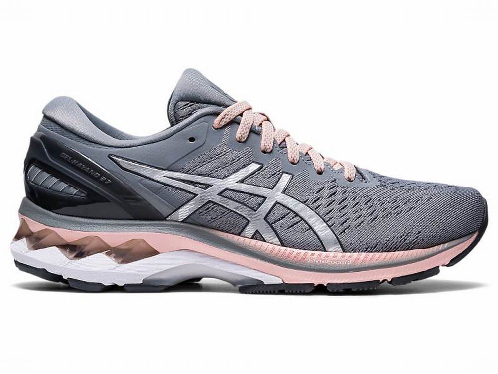 Asics GEL-KAYANO 27 (D) Futócipő Női Titán | 297406-WJC