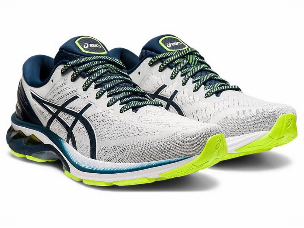 Asics GEL-KAYANO 27 Futócipő Férfi Szürke Kék | 416532-PYN