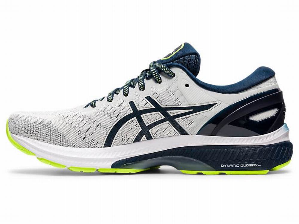 Asics GEL-KAYANO 27 Futócipő Férfi Szürke Kék | 416532-PYN