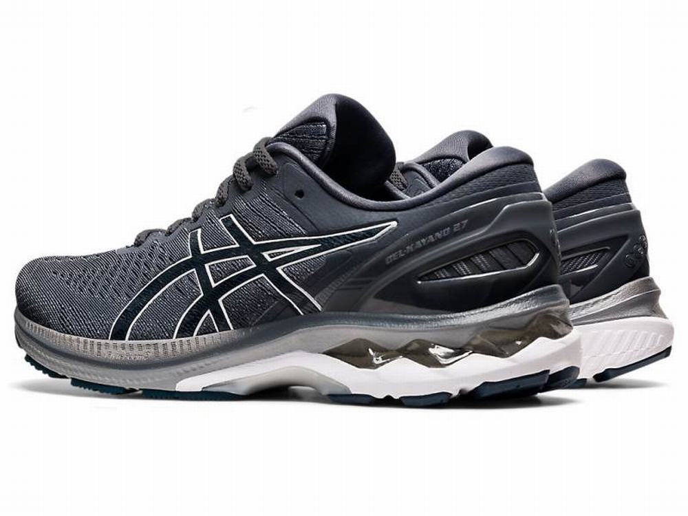 Asics GEL-KAYANO 27 Futócipő Férfi Szürke Kék | 491607-ULD