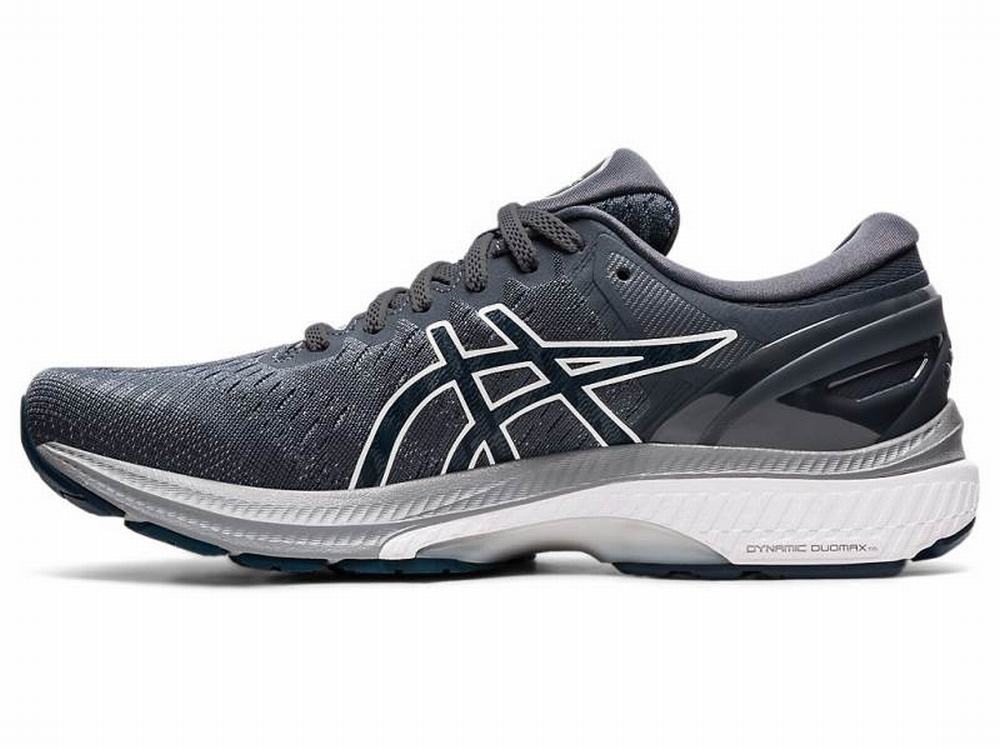 Asics GEL-KAYANO 27 Futócipő Férfi Szürke Kék | 491607-ULD