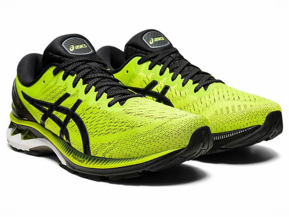 Asics GEL-KAYANO 27 Futócipő Férfi Világos Zöld Fekete | 078253-TKD