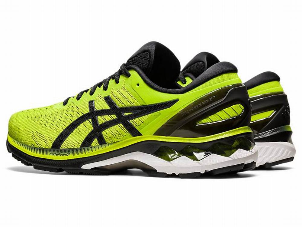 Asics GEL-KAYANO 27 Futócipő Férfi Világos Zöld Fekete | 078253-TKD