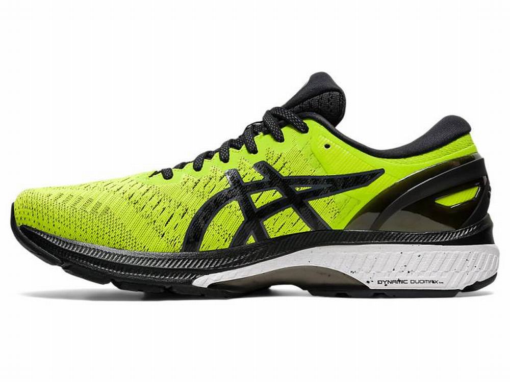 Asics GEL-KAYANO 27 Futócipő Férfi Világos Zöld Fekete | 078253-TKD