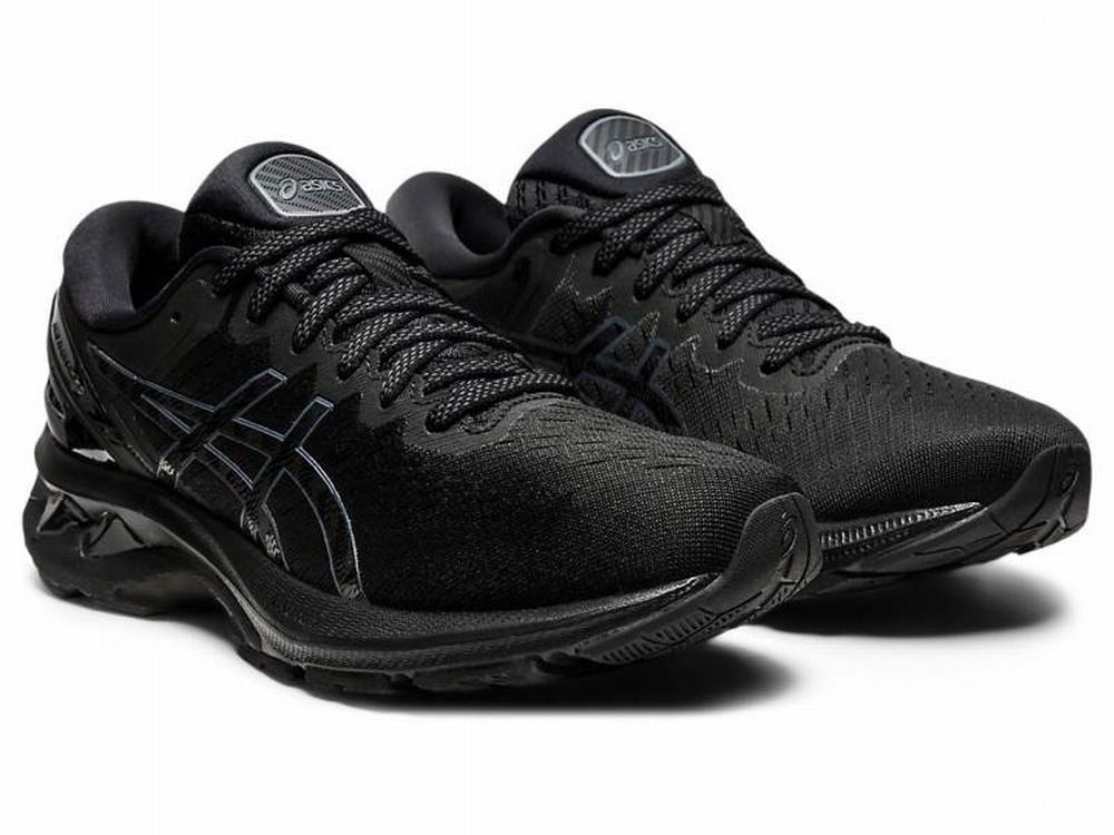 Asics GEL-KAYANO 27 Futócipő Női Fekete | 430867-OFQ