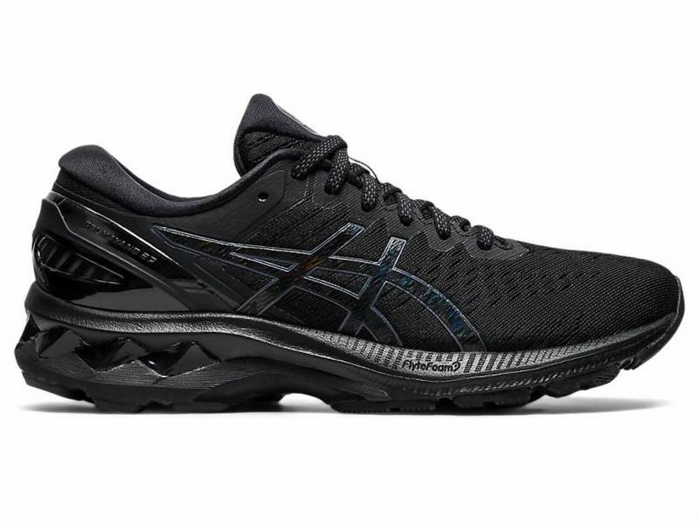 Asics GEL-KAYANO 27 Futócipő Női Fekete | 430867-OFQ