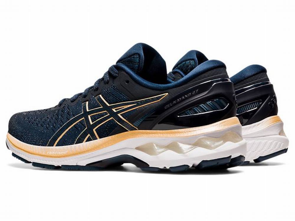 Asics GEL-KAYANO 27 Futócipő Női Kék | 418756-UJT