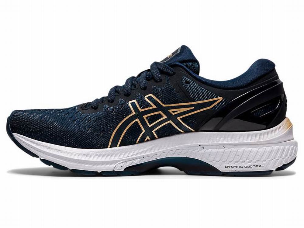 Asics GEL-KAYANO 27 Futócipő Női Kék | 418756-UJT