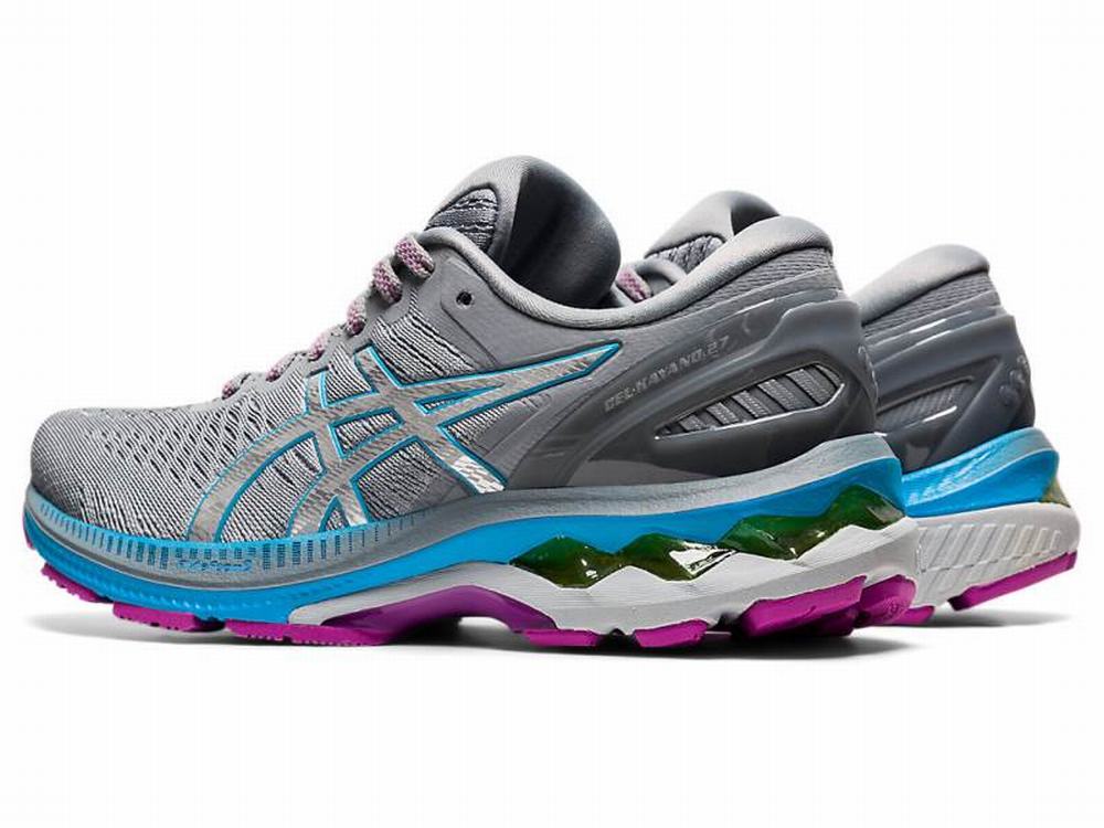 Asics GEL-KAYANO 27 Futócipő Női Világos Türkiz Titán | 403157-CJW