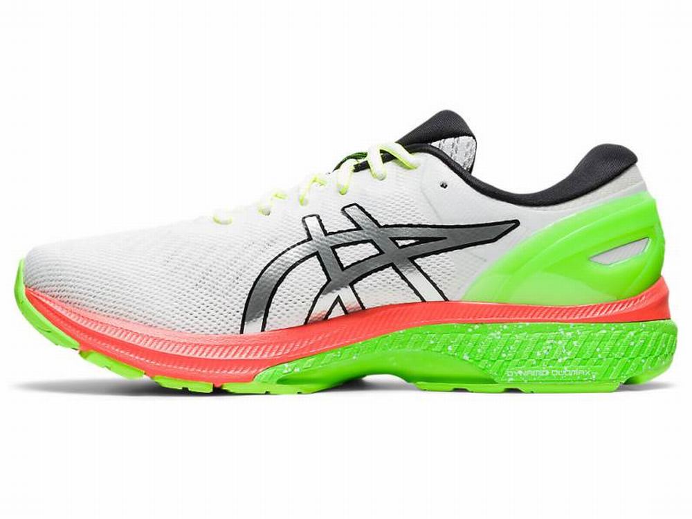 Asics GEL-KAYANO 27 LITE-SHOW Futócipő Férfi Fehér Titán | 893102-YID