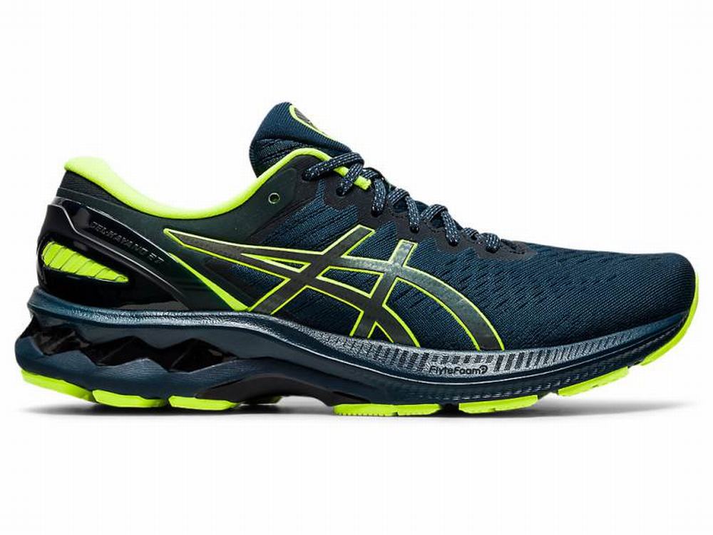 Asics GEL-KAYANO 27 LITE-SHOW Futócipő Férfi Kék | 931874-CYG