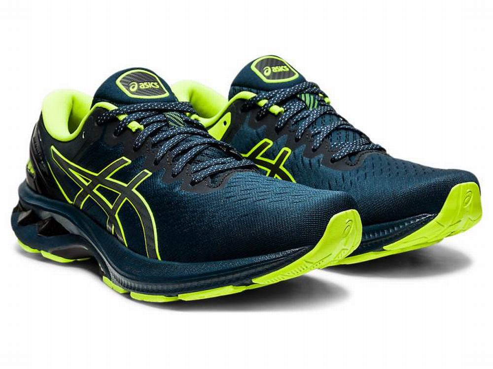 Asics GEL-KAYANO 27 LITE-SHOW Futócipő Férfi Kék | 931874-CYG