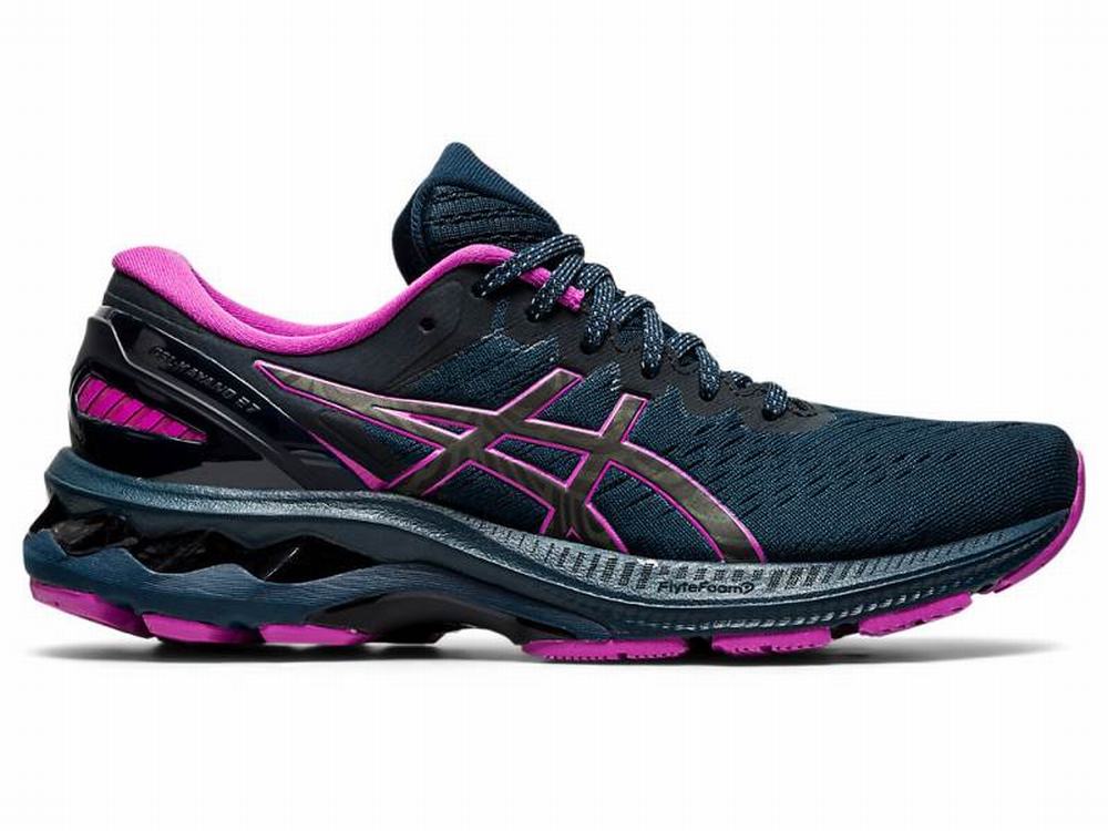 Asics GEL-KAYANO 27 LITE-SHOW Futócipő Női Kék | 167429-CBA