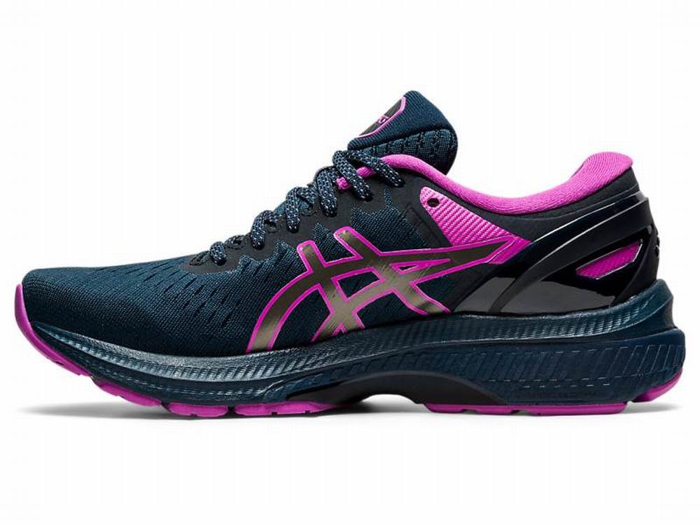 Asics GEL-KAYANO 27 LITE-SHOW Futócipő Női Kék | 167429-CBA