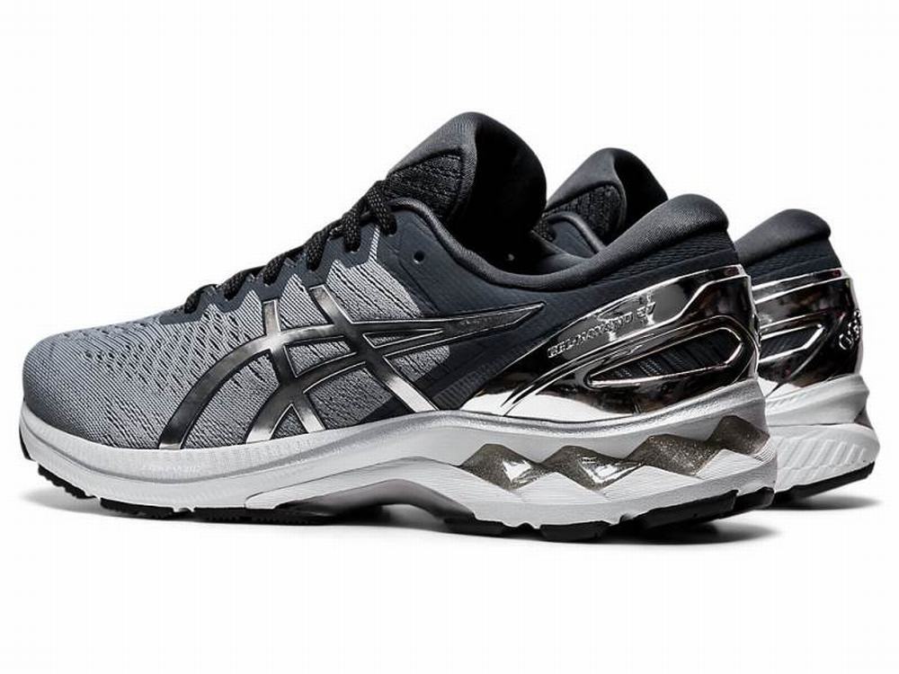 Asics GEL-KAYANO 27 PLATINUM Futócipő Férfi Titán | 479805-FED