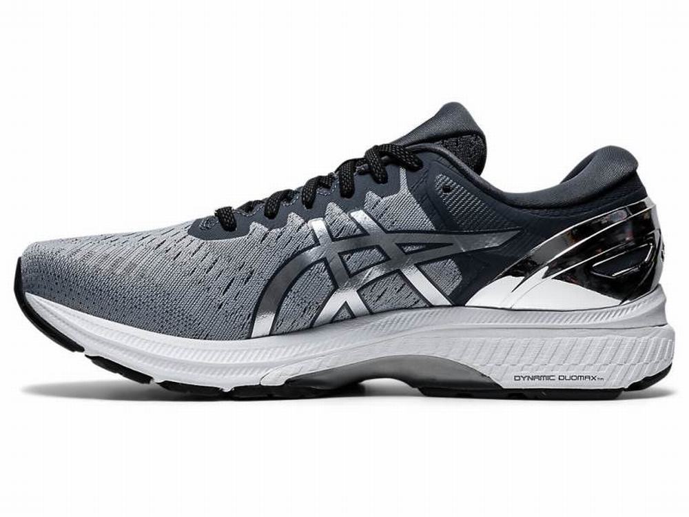 Asics GEL-KAYANO 27 PLATINUM Futócipő Férfi Titán | 479805-FED