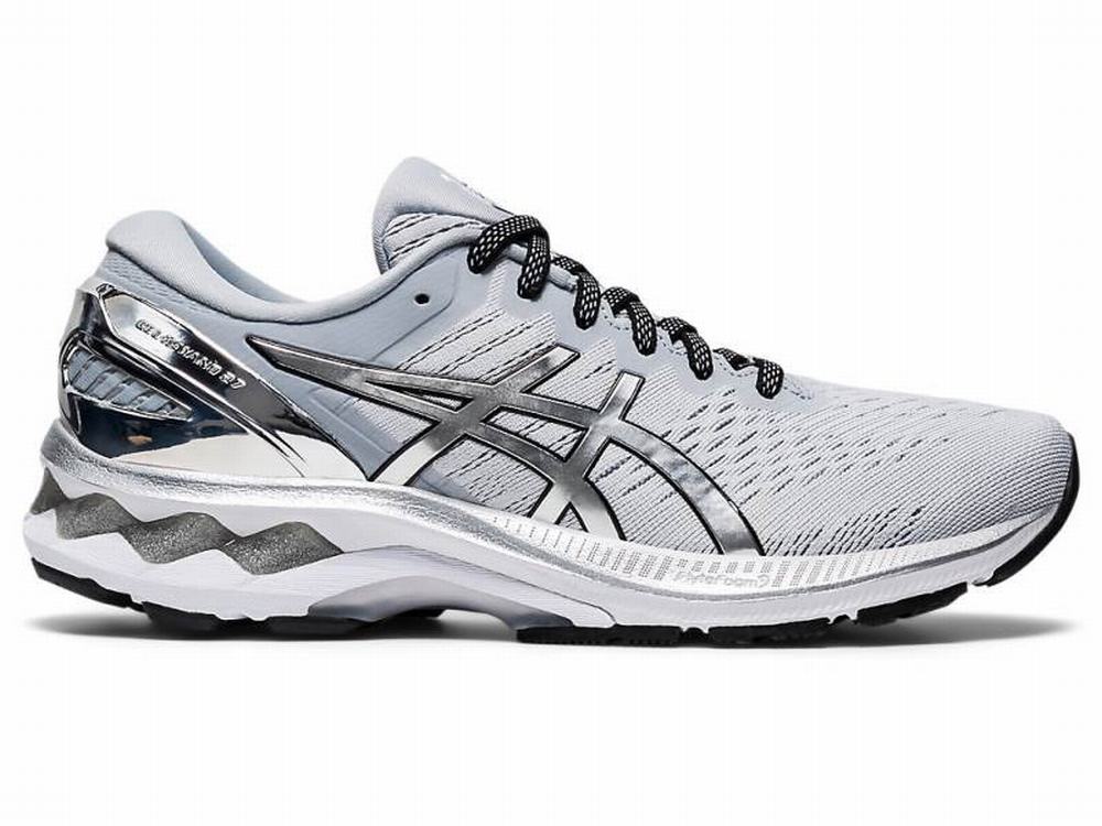 Asics GEL-KAYANO 27 PLATINUM Futócipő Női Szürke Titán | 587249-SDI